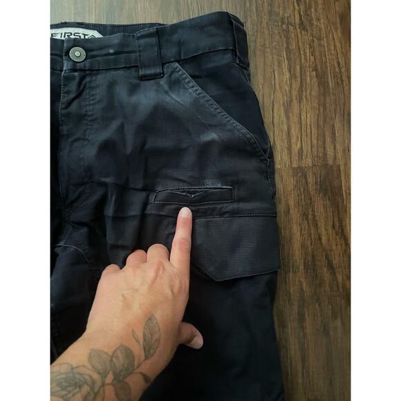 First Tactical mens 34x32 black jeans - Picture 5 of 6